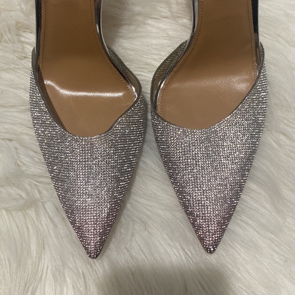 Aquazzura So‎ Nude Crystal Plexi Pump - Picture 3 of 16